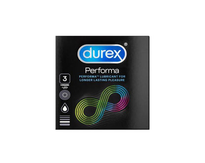 Durex Performa 3s condoms Lubricated (3 condoms inside)