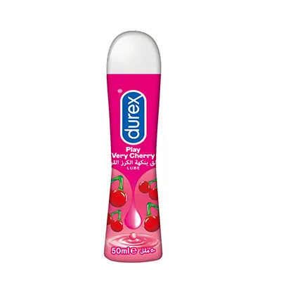 Durex Play Very Cherry Lubricant Gel With Extra Safe Condoms 3s