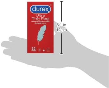 12 Durex Ultra Thin  Feel Condoms-01 Pack