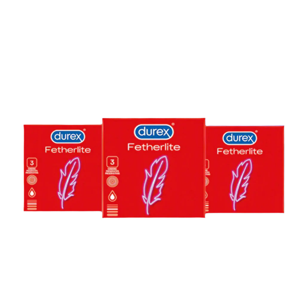 Pack of 3 - Condoms Ultra Thin Feel Ideal Sensitivity Condoms 3s