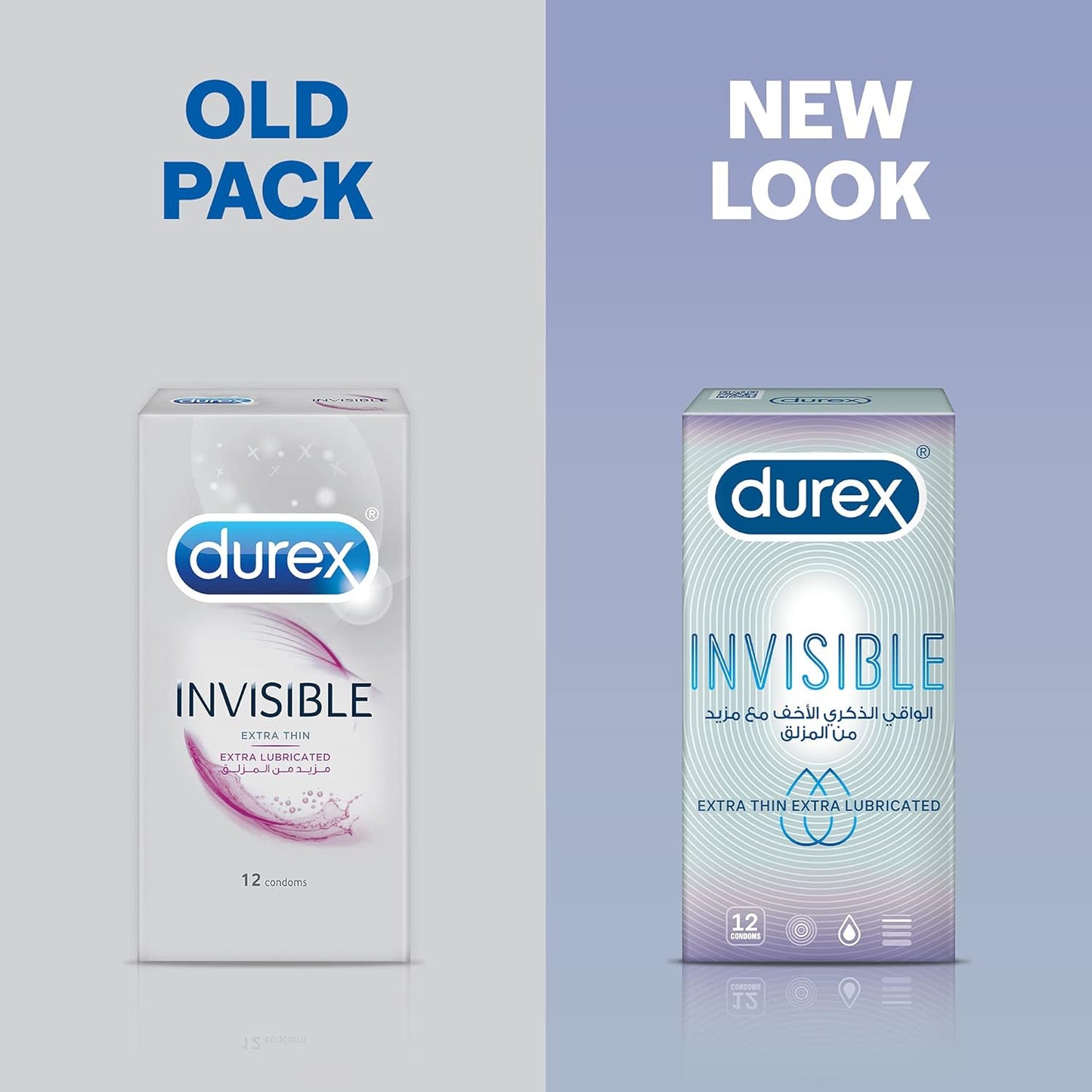 Invisible Extra Thin Condoms 12s- 03 Packs