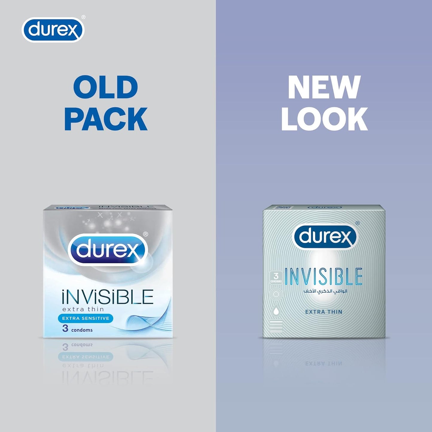 03 Durex Invisible Condoms- 01 Pack