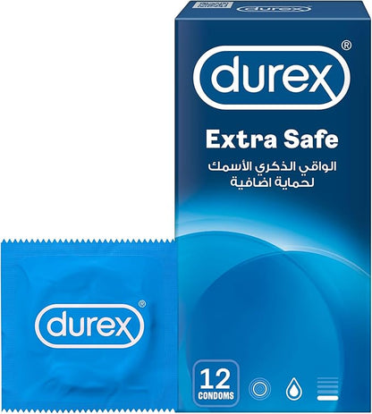 12 Durex Extra Safe Condoms- 01 Pack