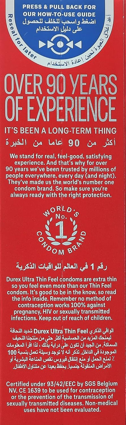Ultra Thin  Feel Condoms 12s-01 Pack