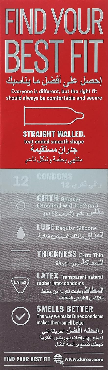 Ultra Thin  Feel Condoms 12s-01 Pack