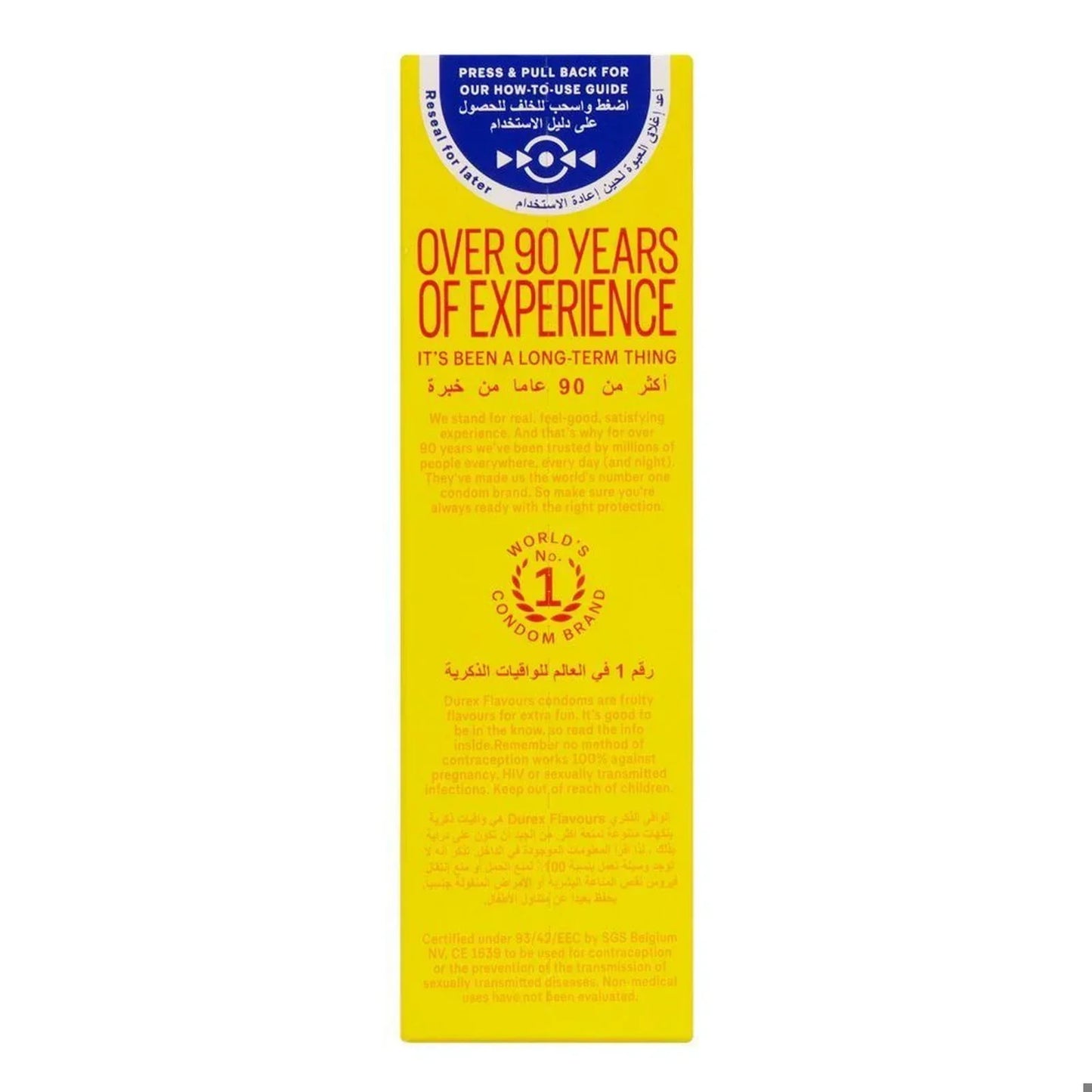 Durex Coloured & Flavoured Condoms 12's (Imported)