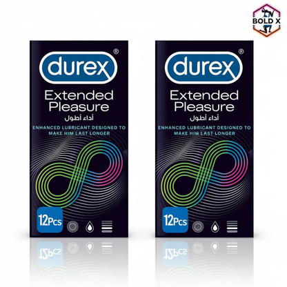 Extended Pleasure Condoms 12s- 02 Packs