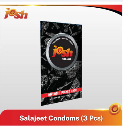 Josh Salajeet Performance Boosting Condoms - Pack of 03