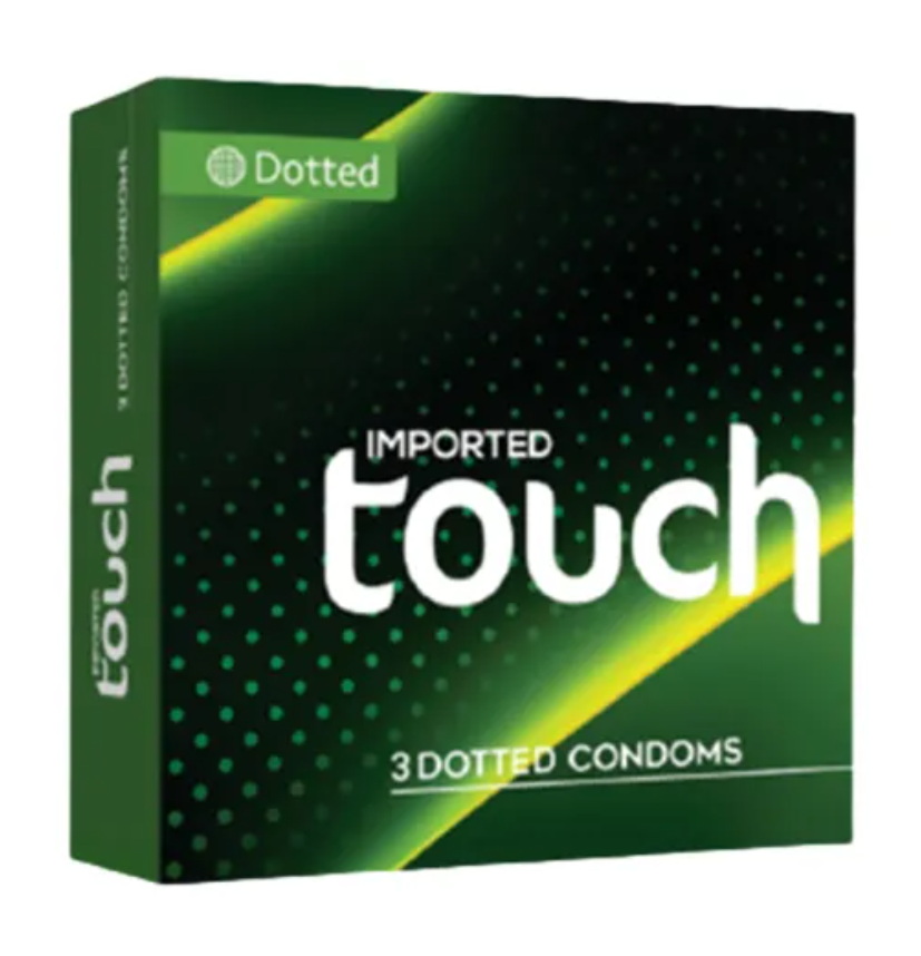 Touch Dotted Scented Condoms - Pack of 3