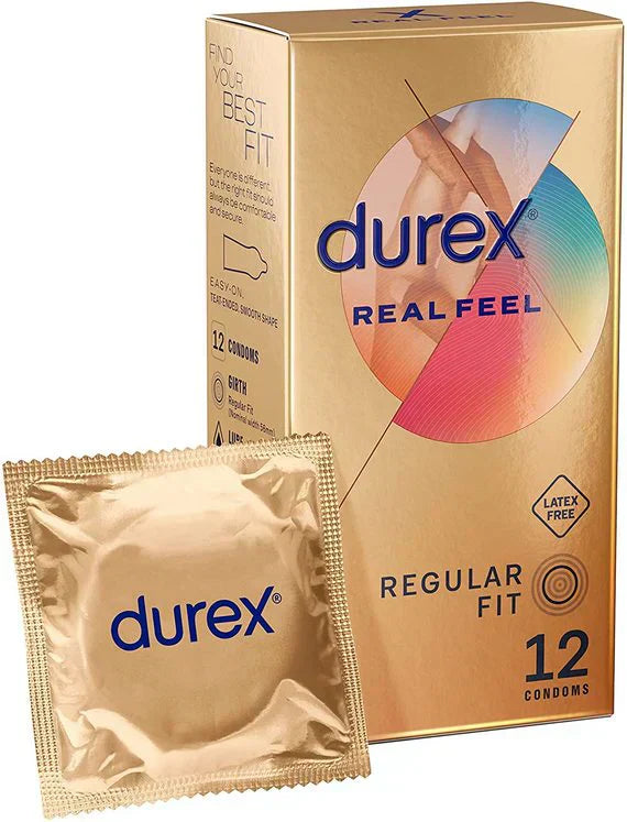 Durex Real Feel Condoms 12's (Imported)