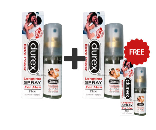 Buy Two, Get One Free Durex Delay Spray