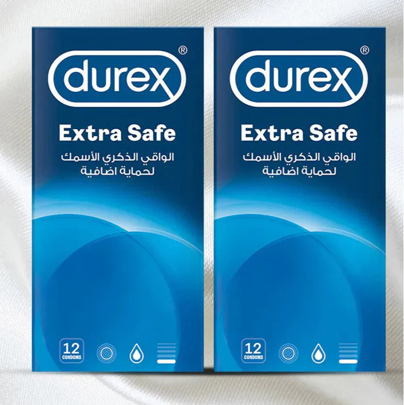 Pack of 2 Durex Condom Extra Safe 12's